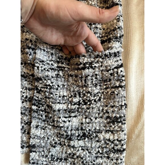 Rachel Zoe Open Cardigan Sweater Sz Large  Multi Tweed Color Texture Pockets - Picture 6 of 11